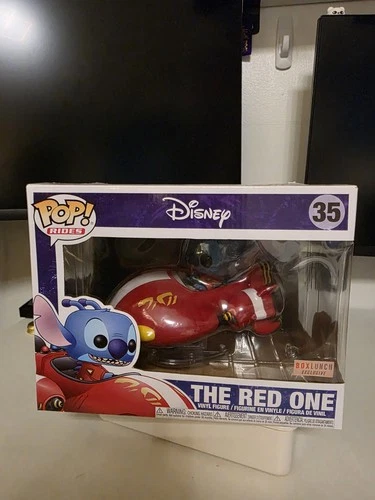 Funko POP Ride DISNEY STITCH The Red One BOXLUNCH Exclusive - SEE DESCRIPTION