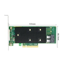 Broadcom LSI 9400-8e 12G HBA Card SFF-8644 SAS3408 PCIe 3.1 x8