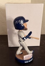 Max Muncy Dodgers Signed Autographed Stockton Ports MiLB Bobblehead PSA