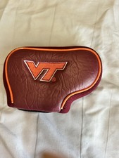 Team Golf Golf Putter Headcover Virginia Tech Hokies Head Cover Good 