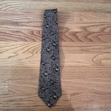 Vtg Jerry Garcia Collector's Edition Tie Hummingbird Silk Necktie 56" x 3.75"