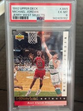 1992-93 Upper Deck - Jerry West Selects Michael Jordan #JW9