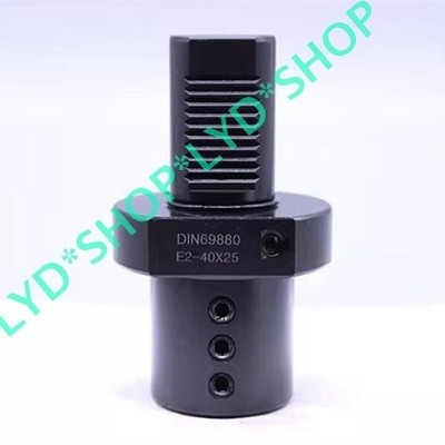 1PC New E2-40X8/10/12/16/20/25/30/32/40 VDI Boring Holder DIN69880 For CNC Lathe