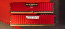 Corsair CMK16GX4M2A2400C16 Vengeance LPX 2x8GB DDR4 2400 MHz Memory Kit - Black
