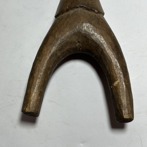 HONDA BAULE MADERA TALLADA A MANO DE COLECCIÓN DE COSTA DE MARFIL ÁFRICA GHANA HECHA A MANO - Imagen 5 de 17