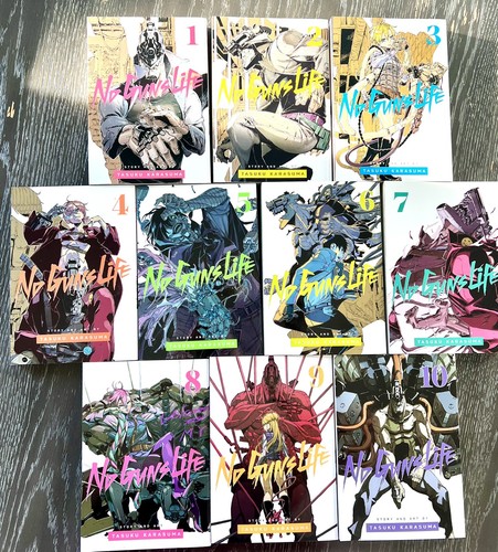 No Guns Life Manga English Vols 1 - 10 Viz Media Excellent Condition - Picture 2 of 17