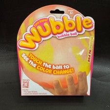 2026 NSI Tiny Hyper Wubble Bubble Ball Red to Yellow Color Changing NEW Sealed