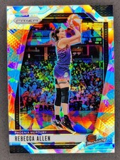 2024 Panini WNBA Prizm REBECCA ALLEN Silver Ice Prizm #124 Phoenix Mercury (B)