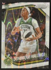 Dominique Malonga 2025 Panini WNBA Prizm - White Seismic Prizm #116 (RC)