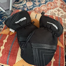 Ice Armour By Clam Soft Shell Winter Leather Mitten Gloves Men  s XL Black Snow