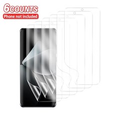6Pcs For Motorola Edge 40 Neo Screen Protector HD Film Clear