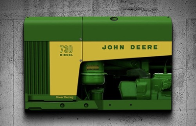 #ad #ad Wow Curved John Deere model 730 Tractor Farm 3D Sign Advertising $59.99