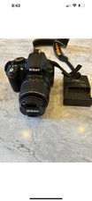 Nikon D3100 14MP DSLR Camera Kit W 18-55mm lens TESTED 