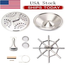9Pcs Dobro Resonator Guitar Spider Bridge Tai...