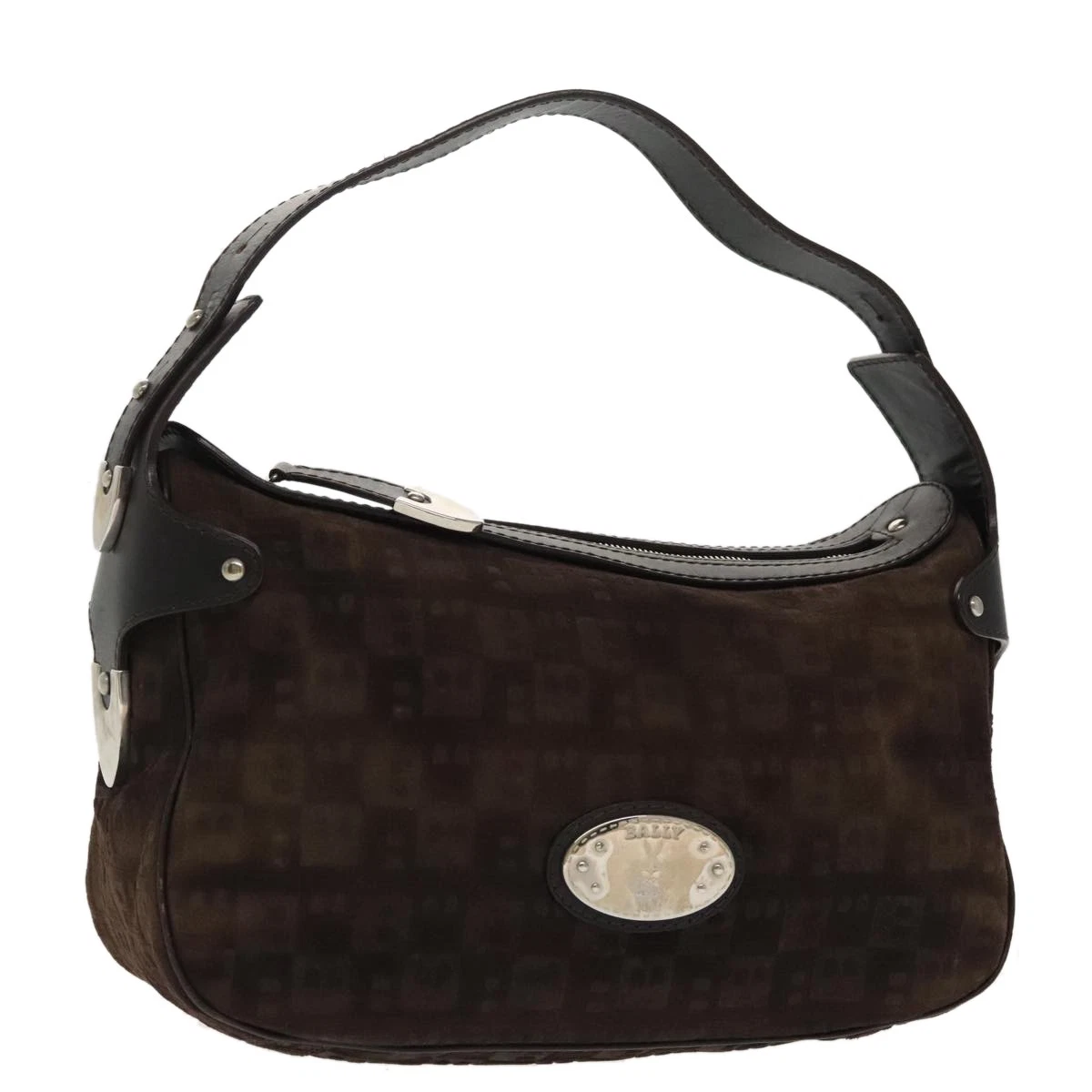 ショルダーバッグ BALLY leather suede square shoulder bag Bally Black Suede Exterior Bags & Handbags for Women for sale | eBay