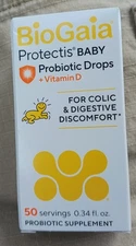 Protectis Baby, Probiotic Drops, + Vitamin D, 50 Servings 0.34 Fl Oz Exp 06/27