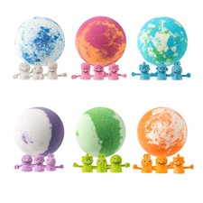 Kids Adults Bath Balls With Thumb Toy 100 Sea Salt Bath Bombs 4Pcs/6Pcs Gentle