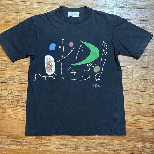 Vintage 90s Joan Miro Shirt Art Surrealism Abstract Expressionism Spain Tee