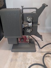 Vitage Eastman Kodiak Kodascope Eight-33 8mm Projector W/ Original Case, Oil/Glu