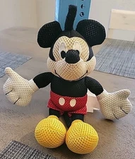 Disney Mickey Mouse Knitted Waffle Plush for Jay Franco & Sons, Inc. 12 Inches