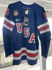 Mens Medium Team USA Olympic Hockey Jersey Tkachuk 19