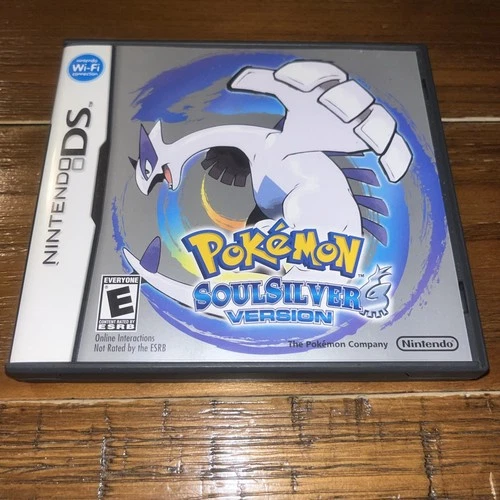 Pokemon Soul Silver Nintendo DS Not For Resale - CIB - Tested, Works