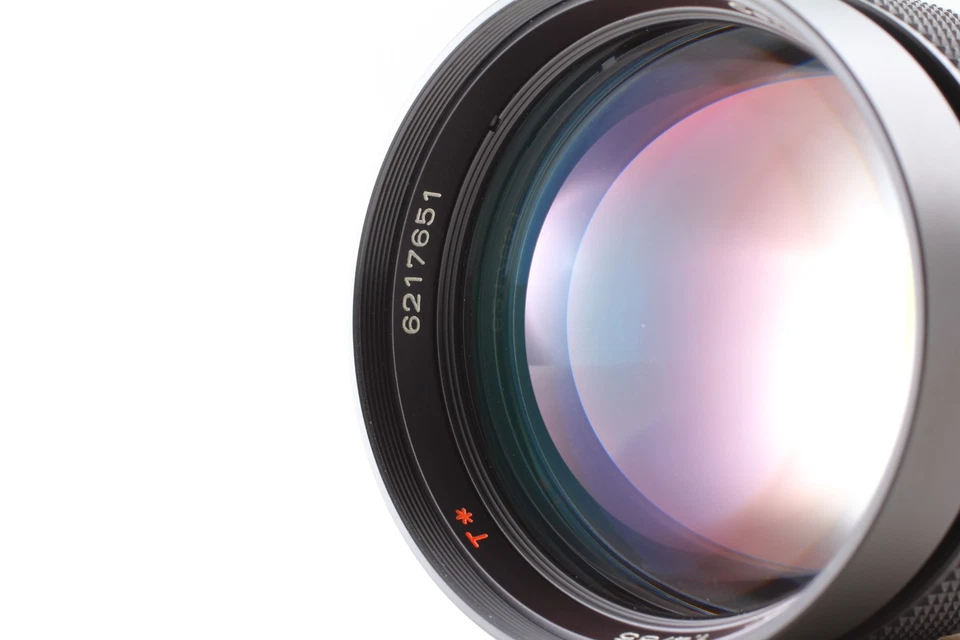 NEAR MINT IN Case Contax Carl Zeiss Planar T* 85mm f1.4 Lens AEG C/Y From JAPAN - Image 2 of 4