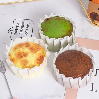 Soft Basque Cheesecake Squishy Slow Rising Stress Relieve Desk Fidget Toy
