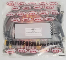HEL PERFORMANCE VAUXHALL ASTRA MK4 MK5 2.0 SXI SRI S/S BRAIDED BRAKE LINES HOSES