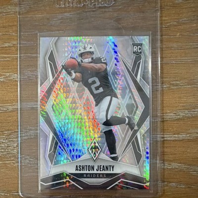 Panini Phoenix 2025 Rookies Ashton Jeanty Raiders Silver Hyper RC #158