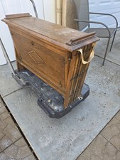 WW 1 British officer desk and cot.   WW1 OFFICER'S CAMPAIGN FIELD COT Desk 1900s