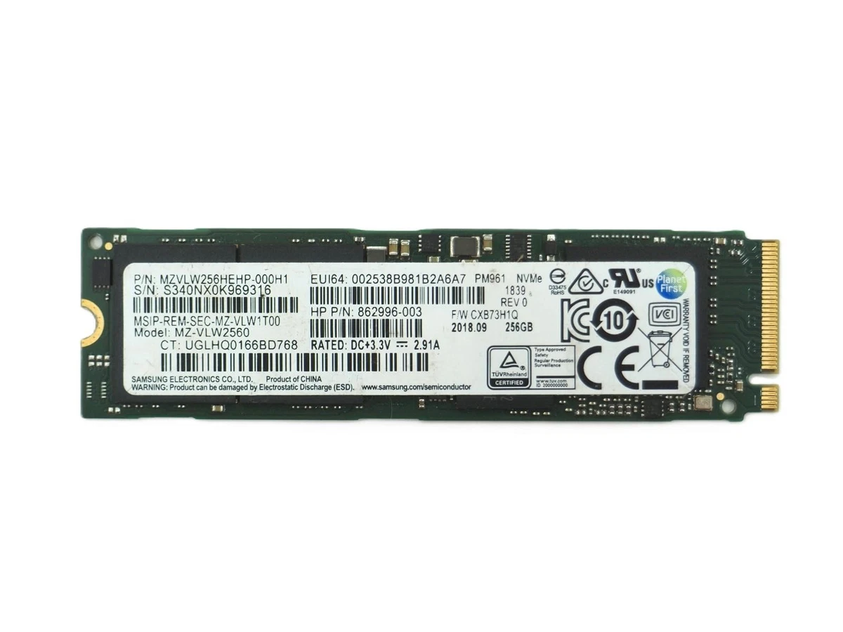 Samsung M.2 Interface 256 GB Solid State Drives for sale | eBay