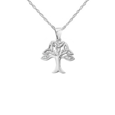 KELTISCHER LEBENSBAUM ANHÄNGER STERLINGSILBER