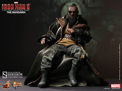 SIDESHOW HOT TOYS IRON MAN 3 - THE MANDARIN - MOVIE MASTERPIECE 1/6 AKTION FIGUR
