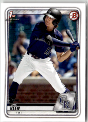 2020 Bowman Draft #BD-107 Zac Veen | eBay