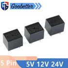 Relay Miniature Coil 5V 12V 24V 250VAC 10A HK3FF-DC5V/12V/24V-SHG 5 Pin