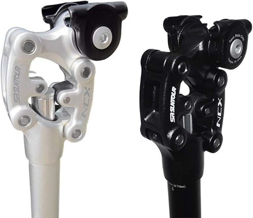 High-Performance 350mm Suntour SP12 Suspension Seat Post with Spring Comfort - Picture 8 of 9