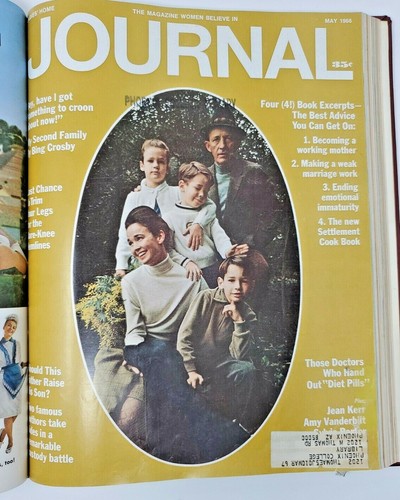 Ladies Home Journal Magazine Jan - June 1966 Library Bound - Picture 6 of 7