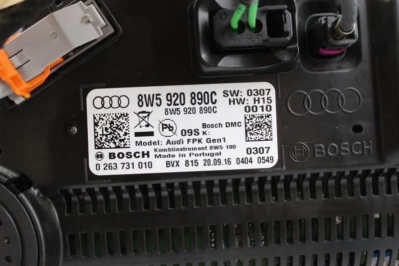 Спидометр MPH ID 8W5920890C подходит для 2017-2018 AUDI Q5 OEM #4417 - Изображение 3 из 4