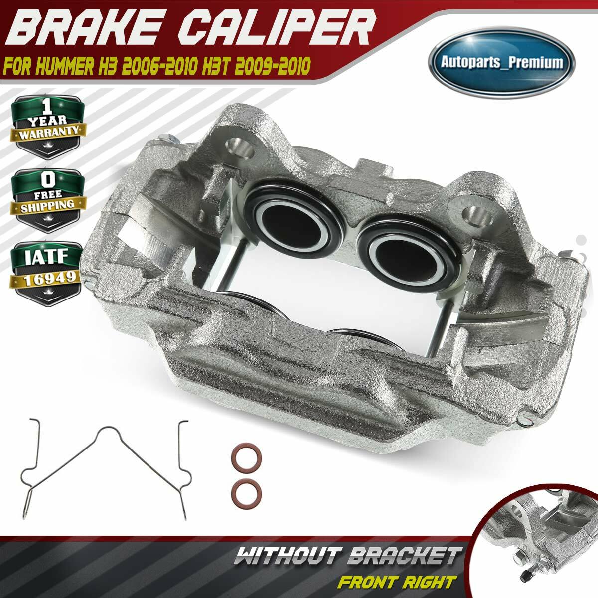 Disc Brake Caliper for Hummer H3 2006-2010 H3T Front Right