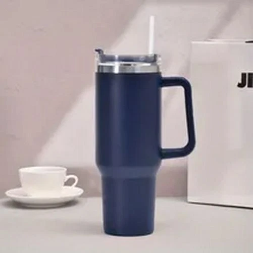 Tumbler Stainless Steel Reusable Vacuum Insulated Lid Straw Leakproof Bottle Kid