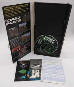 Panasonic 3DO Shock Wave Long Box w/ 1 insert Manual and Reg Card TESTED