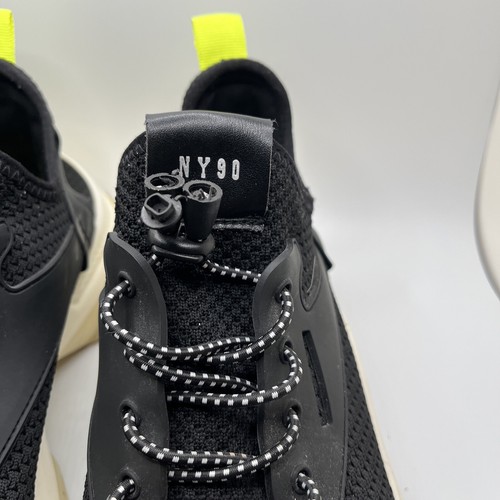 Steve Madden Womens Myles Black Sneakers Shoes 9 Medium - Picture 3 of 9