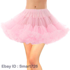 Petticoat Pink Black Red Wedding Dress Short Underskirt Adult Tutu Tulle Skirt