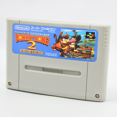 Super Famicom SUPER DONKEY KONG 2 Country SDK Nintendo Cartridge