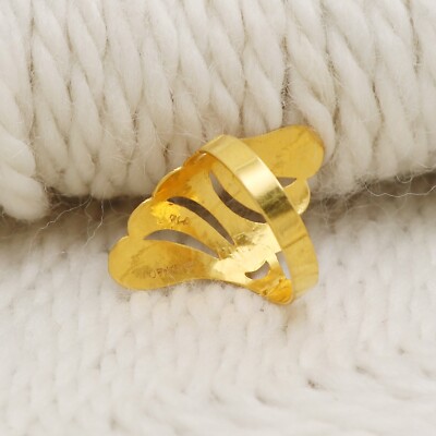22k Yellow Gold Ring, 22K916 Fine Gold Handmade Ring for unisex or