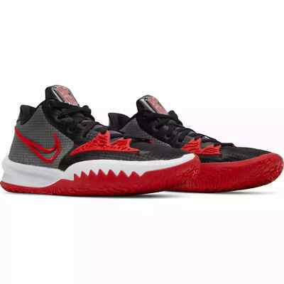 NIKE Kyrie Low 4 TB 'Black University Red' DA7803-002 *ALL SIZES*