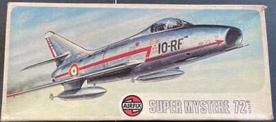 Airfix Super Mystere 03020 1/72 Open Model Kit  Sullys Hobbies 