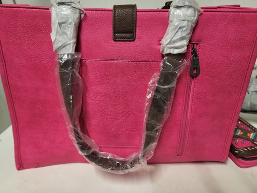 NEW WITH TAGS Montana West Concealed Carry Aztec Collection LG Tote & Wallet - Picture 12 of 24
