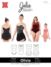 Jalie 4455 Olivia Sleeveless Skating Dress & Leotard Sewing Pattern Women, Girls